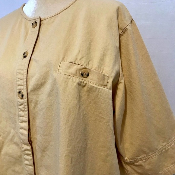 Denim & Co. Button Down Blouse Women 1X - Picture 4 of 13